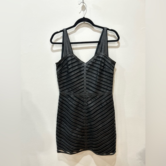 Parker Leather Strappy with Mesh
Panels Dress (Size M) - Picture 4 of 13